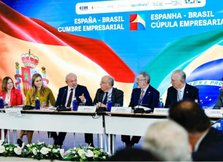 Indústria brasileira está pronta para receber novos investimentos Em reunião com empresários brasileiros e espanhóis , liderada pelo Presidente Lula